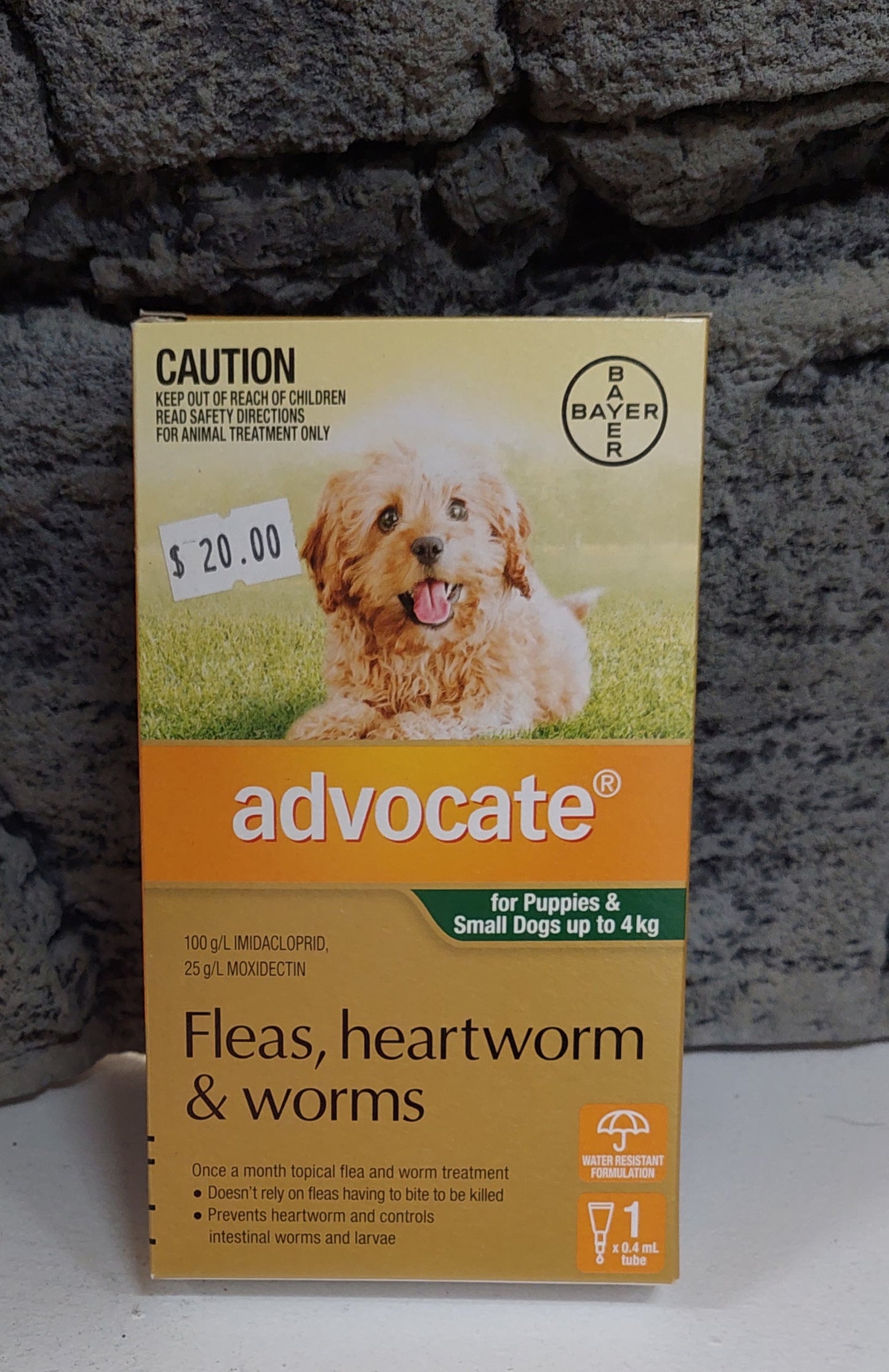 Advocate for dogs (fleas,heartworm &worms)