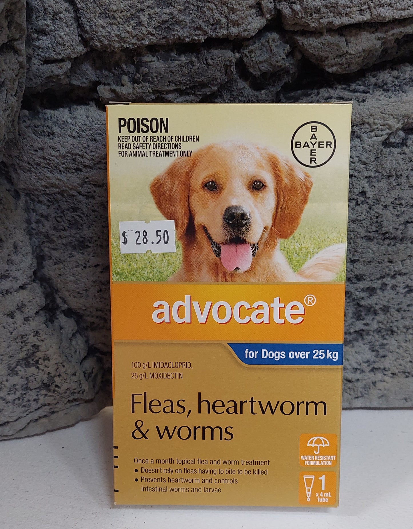 Advocate for dogs (fleas,heartworm &worms)