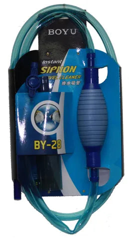 Boyu instant siphon gravel vacuum