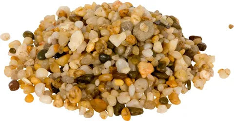 Natural gold gravel